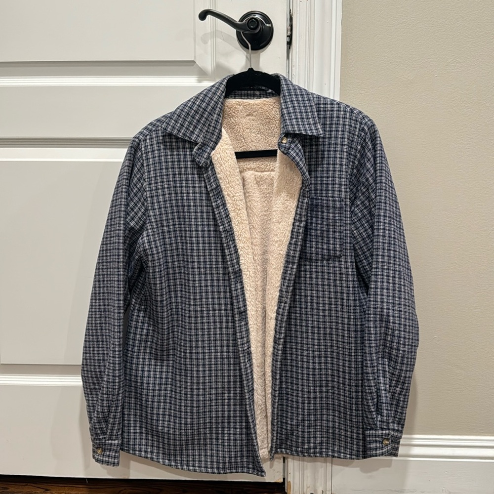 Brandy Melville Fur Lined Flannel
